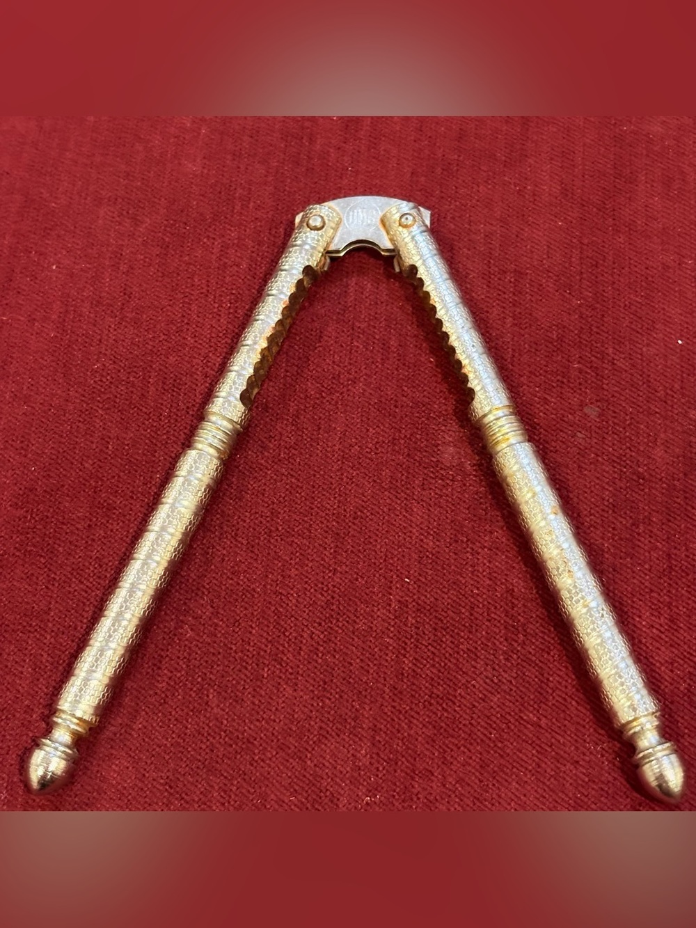 Mid-Century HMQ Stainless Steel Nut & Seafood Cracker